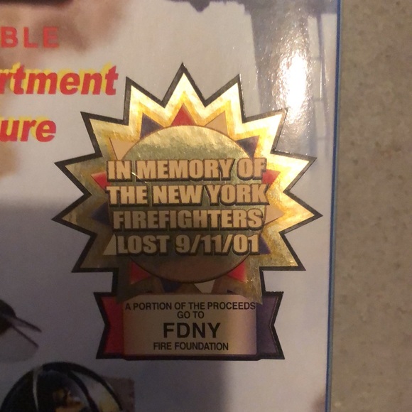 Two FDNY Action Figures in Memory of 9-11-01 - Picture 3 of 6